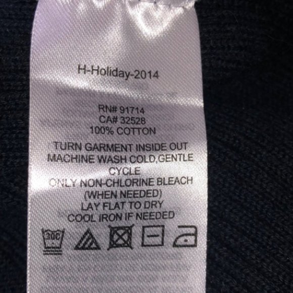 ✨On Hold✨A | X  Armani Exchange Blue & Black Hoodie Cardigan✨ - Picture 11 of 12